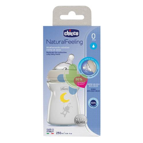 Chicco (artsana) Ch Biberon Nf Vetro 0m+ 250ml