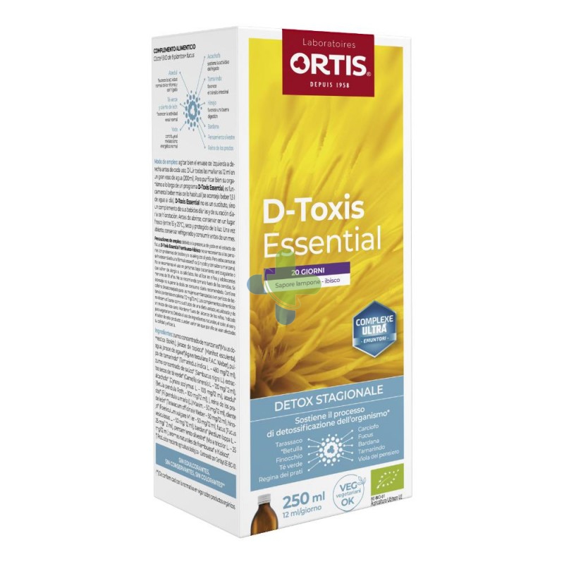 Ortis Laboratoires Pgmbh D-toxis Essential Mela S/iodio