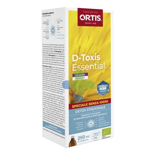 Ortis Laboratoires Pgmbh D-toxis Essential Lampone Ibis