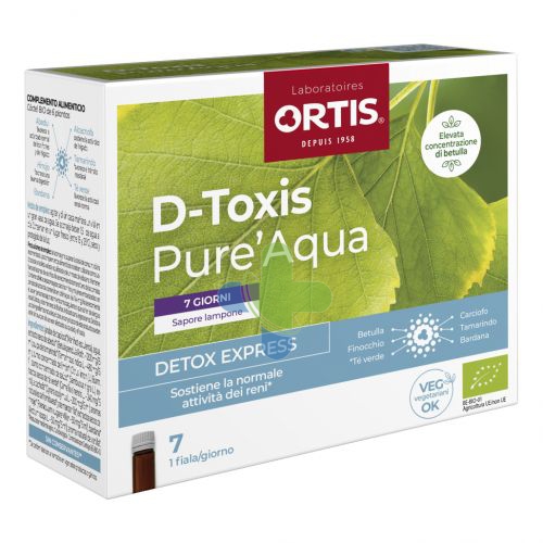 Ortis Laboratoires Pgmbh D-toxis Pureaqua Lampone Bio