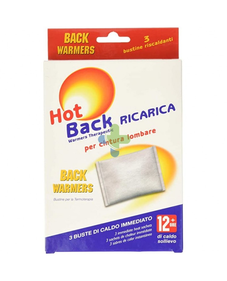 Planet Pharma Hot Back Ricarica 3pz