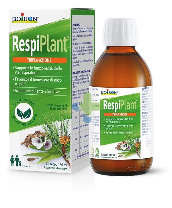 Boiron Respiplant Sciroppo 150ml