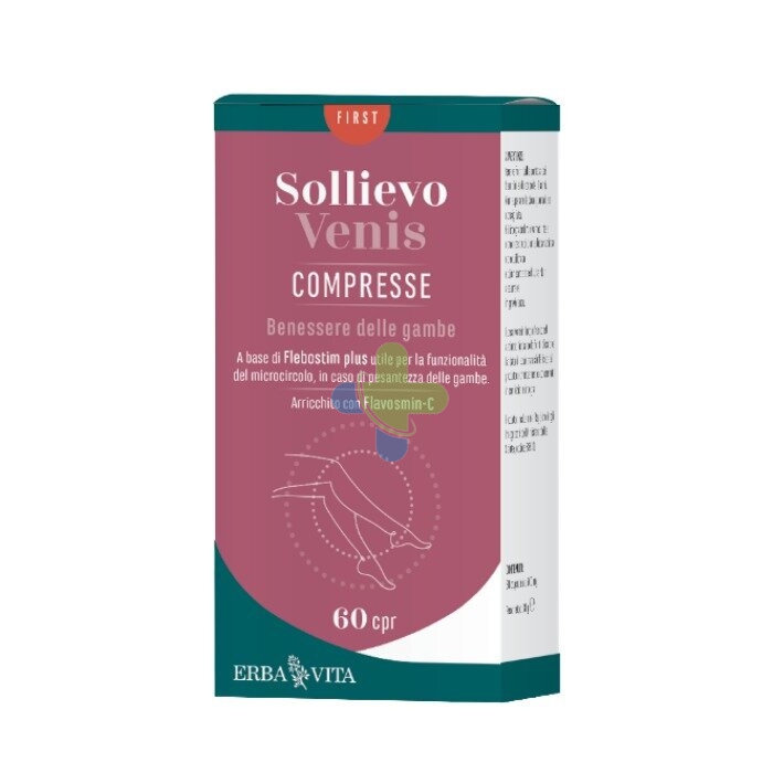 Erba Vita Group Sollievo Venis Roll On 60ml