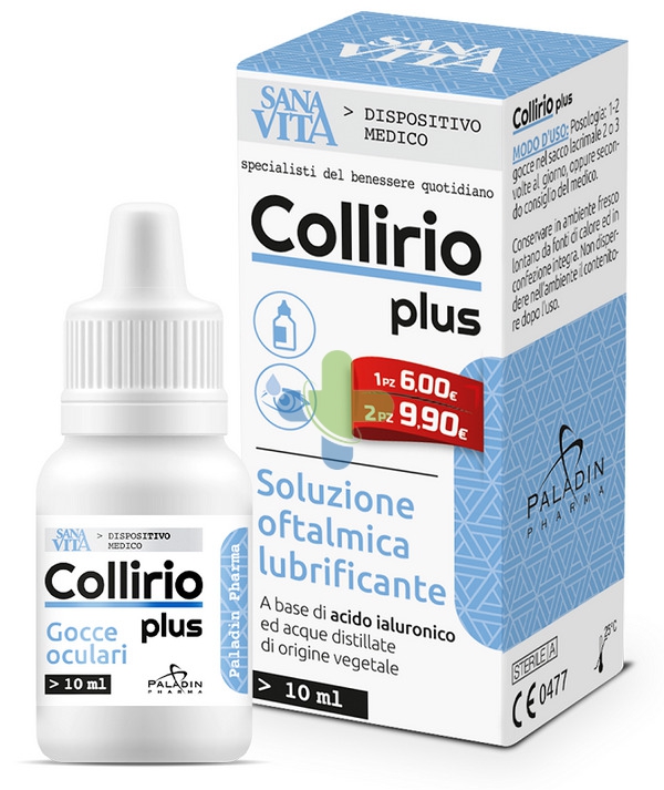 Paladin Pharma Sanavita Collirio Plus 10ml