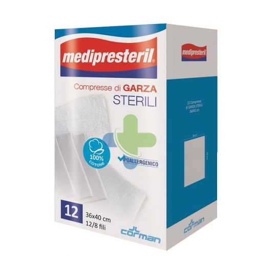 Corman Garza Medipresteril 12/8 36x40