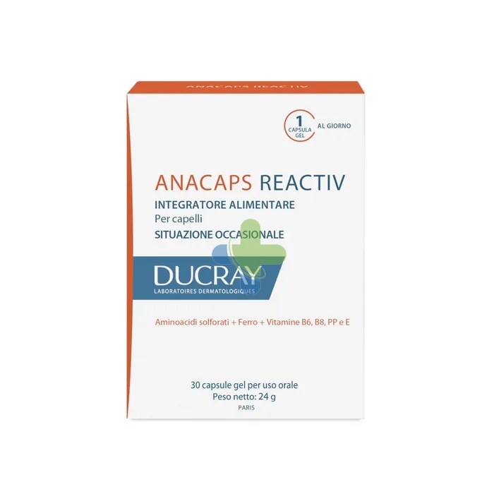 Ducray (pierre Fabre It.) Anacaps Reactiv Capelli 30cps