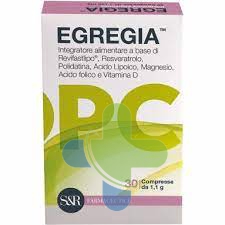 S&r Farmaceutici Egregia 30cpr