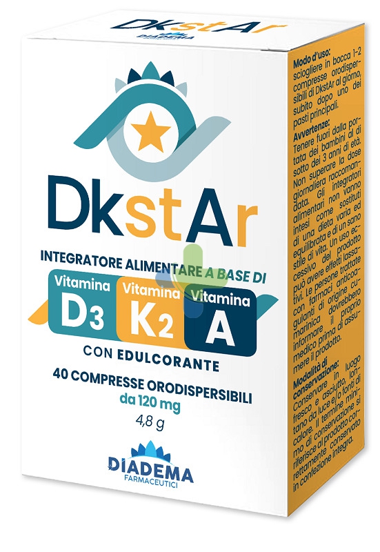 Diadema Farmaceutici Dkstar 40cpr