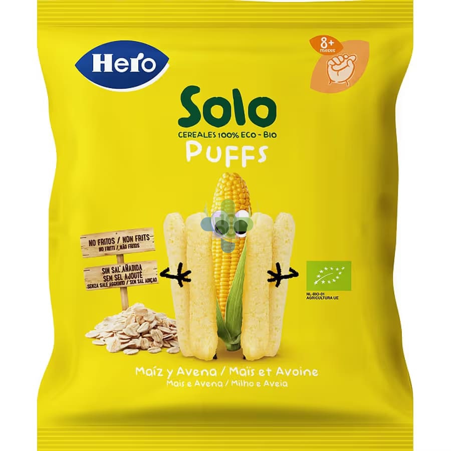 Fater Hero Solo Snack Puff Avena Mai