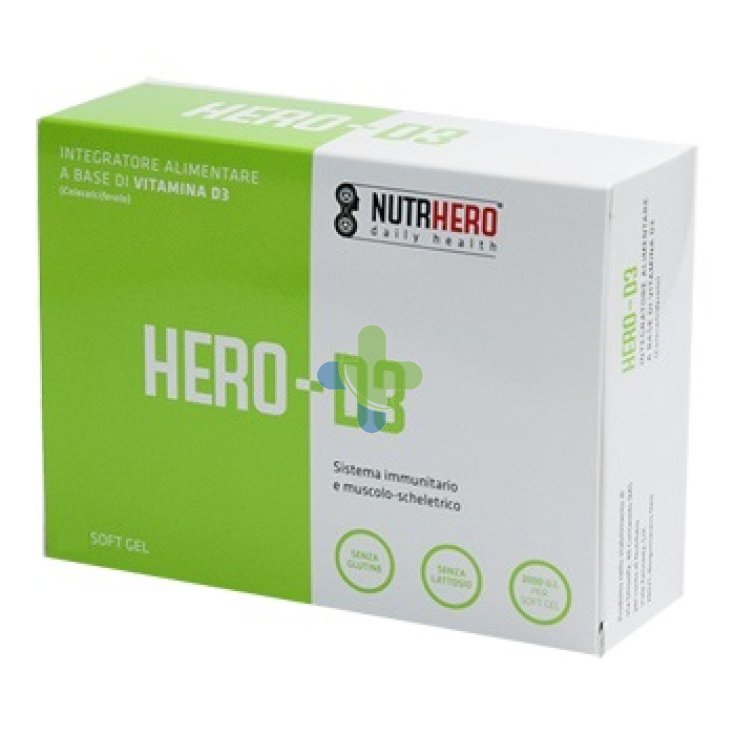 Nutrhero Hero D3 60softgel
