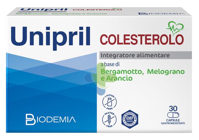 Global Pharmacies Partner Unipril Colesterolo 30cps Gast