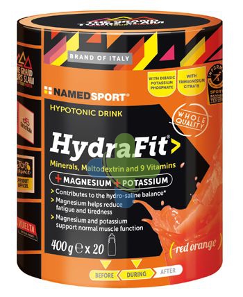 NAMED SPORT HydraFit 400gr gusto arancia rossa