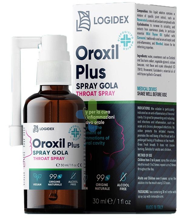 Logidex Oroxil Plus Spray Gola 50ml