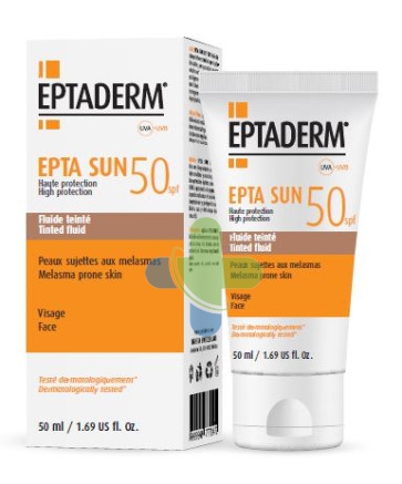 Unika Labs Epta Sun Spf50 Fluido Colorato