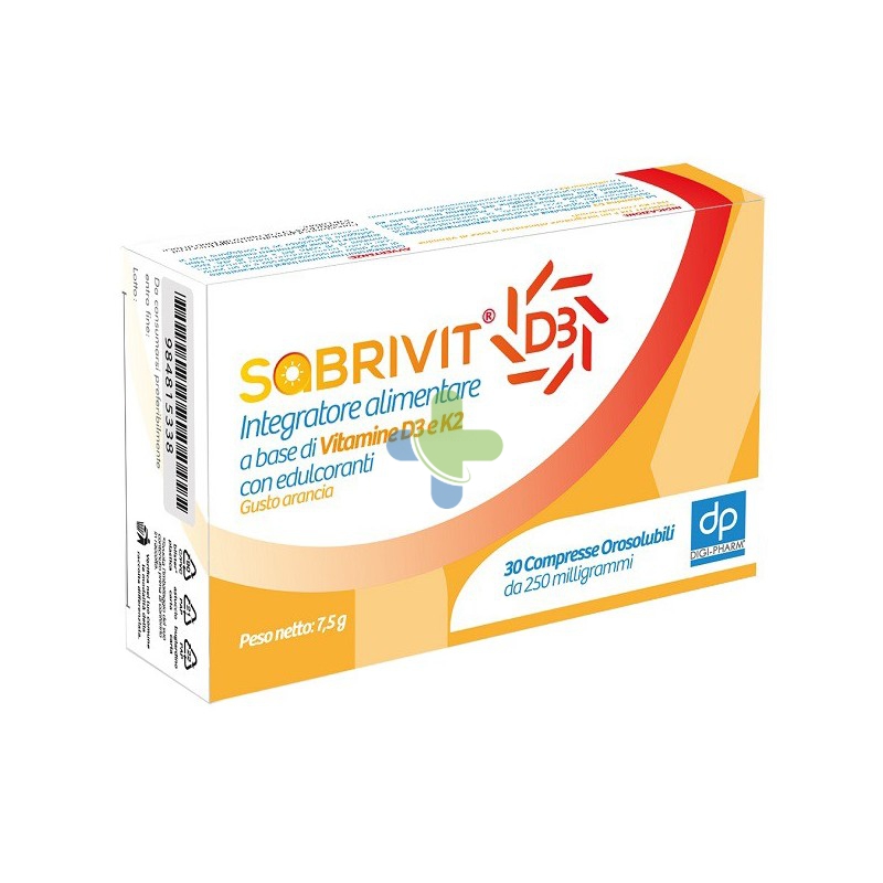 Digi-pharm Sas Di Carlevaris G Sabrivit D3 30cpr