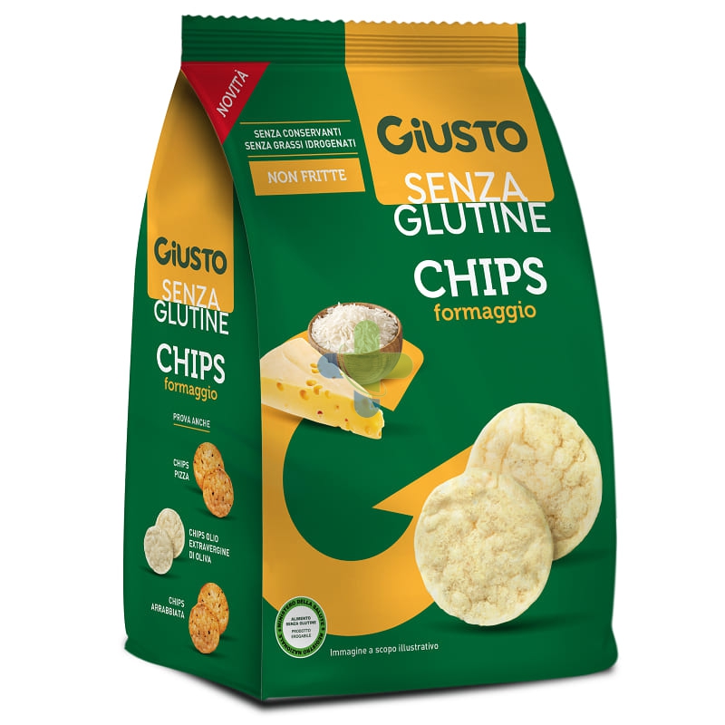 Giusto S/g Chips Formaggio 40g