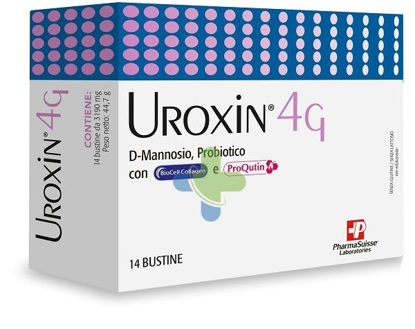 Pharmasuisse Laboratories Uroxin 4g 14bust