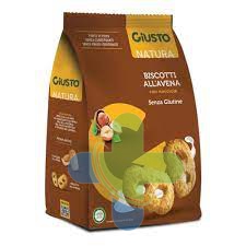 Giusto S/g Biscotti Avena 250g
