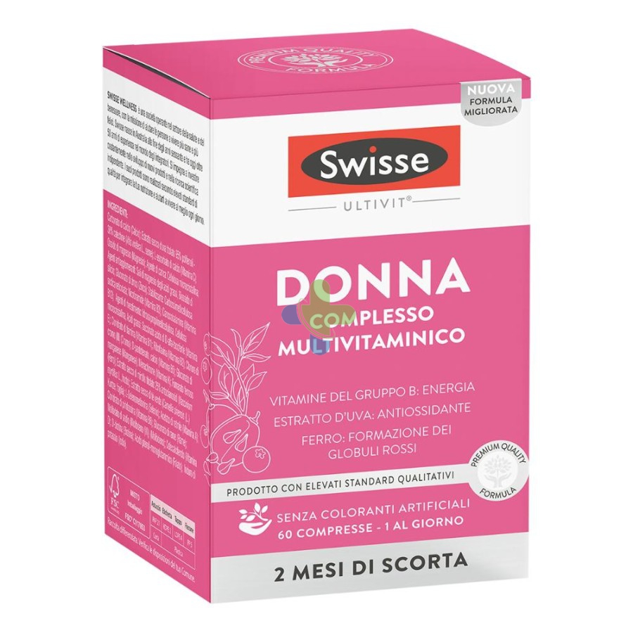 Health And Happiness (h&h) It. Swisse Multivit Donna 60cps