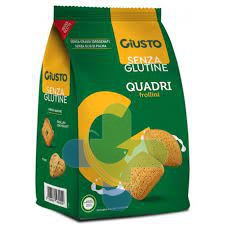 Giusto S/g Quadri Frollini200g