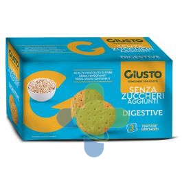Giusto S/zucch Bisc Digest 3pz