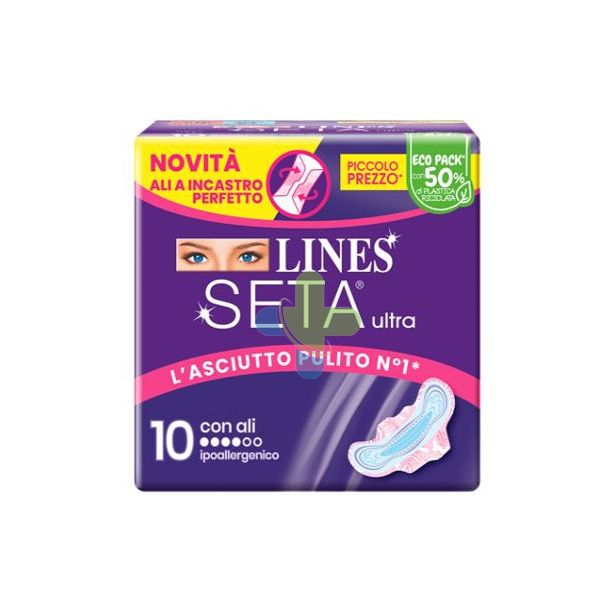 Fater Lines Seta Ultra Ali Dwct 10pz