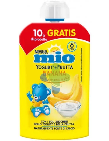 Nestle' Italiana Mio Yogurt E Frutta Banana100g
