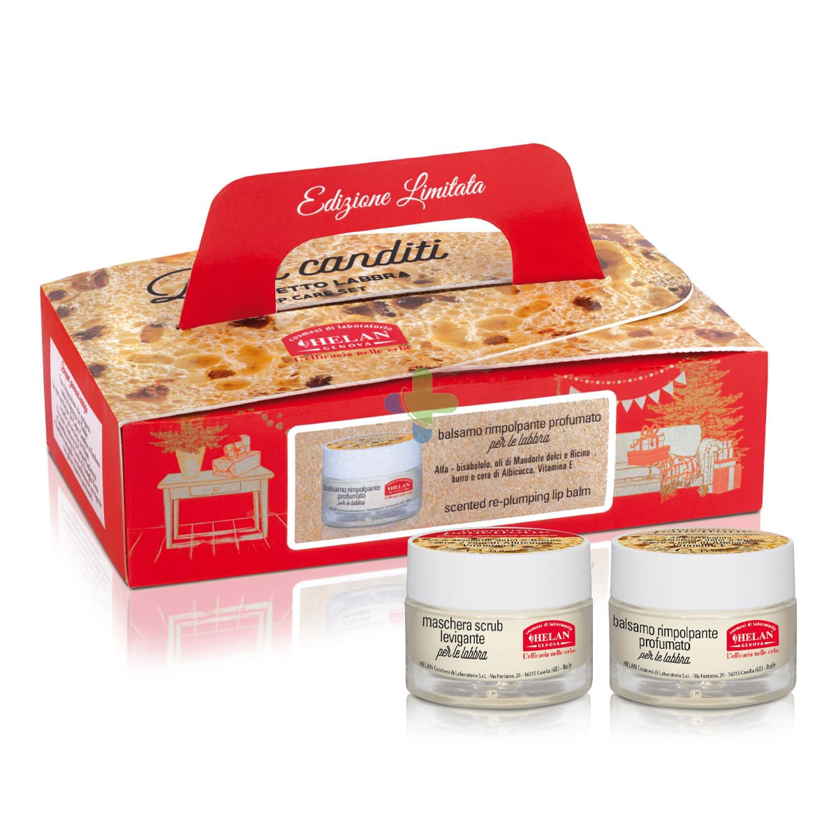 Helan Cosmesi Cofanetto Panettone Labbra
