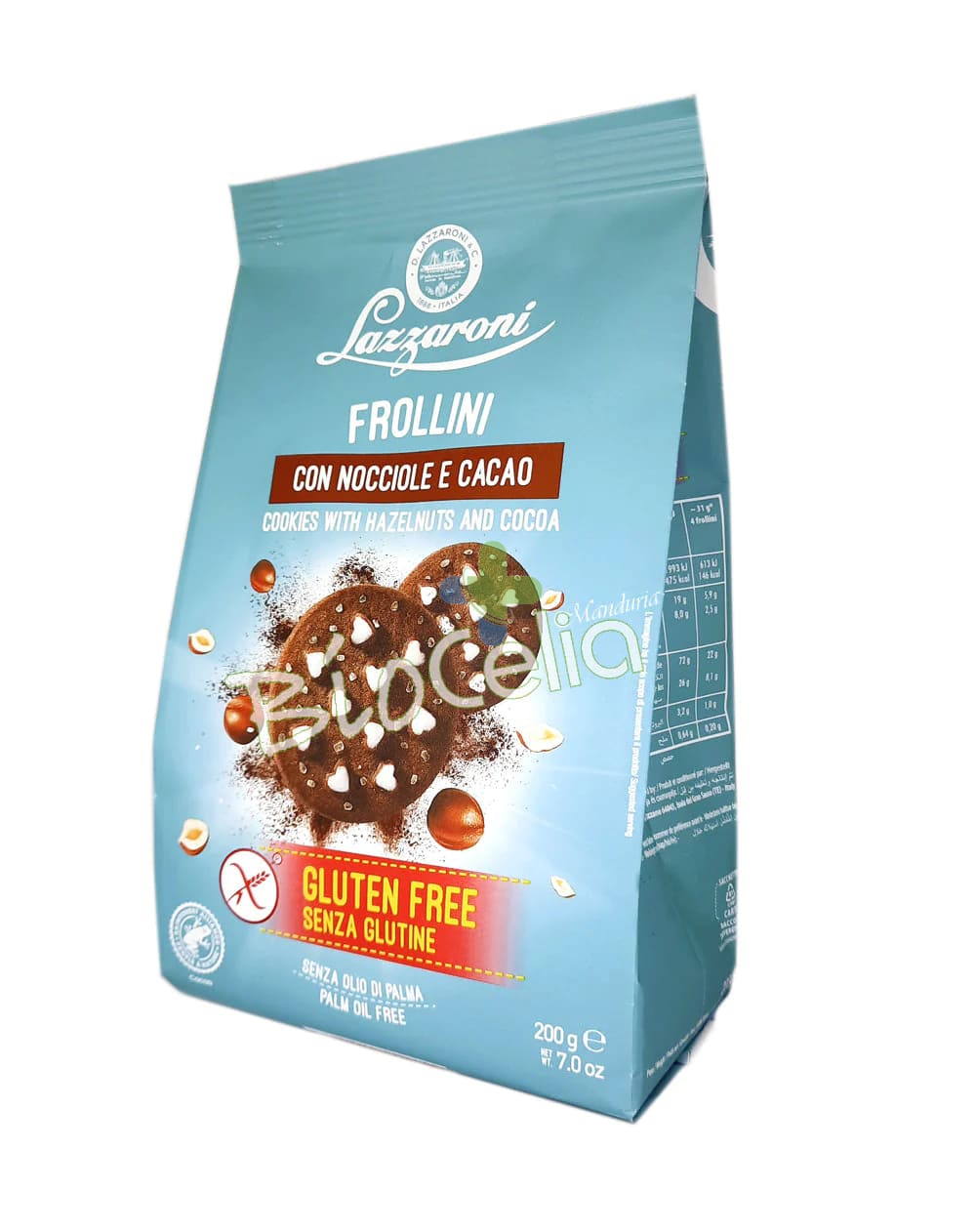 D.lazzaroni & C. Frollini Cacao Nocciole 200g