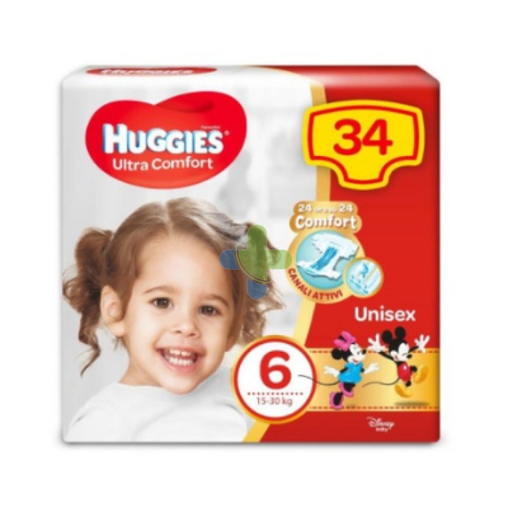 Kimberly Clark Italia Huggies Ultra Comfort Gr 6 34p