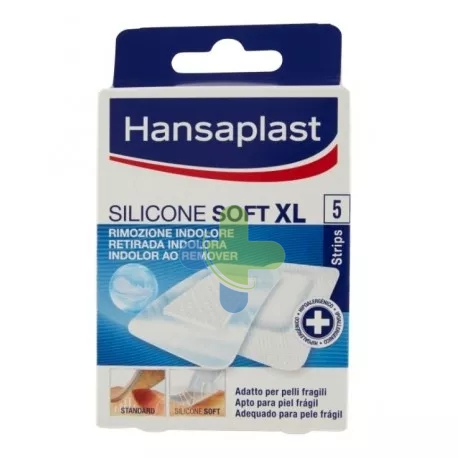 Hansaplast Cer Sil Soft Xl 5pz
