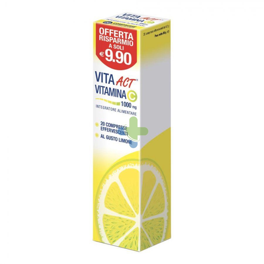 F&f Vitamina C Act 1000 20cpr Eff