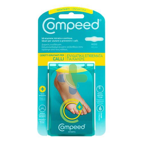 Hra Pharma Italia Compeed Calli Idratanti 6pz Pr