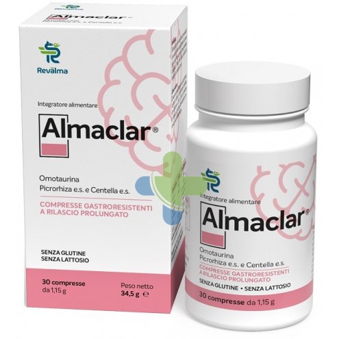 Revalma Inc Almaclar 30cpr Gastroresistent