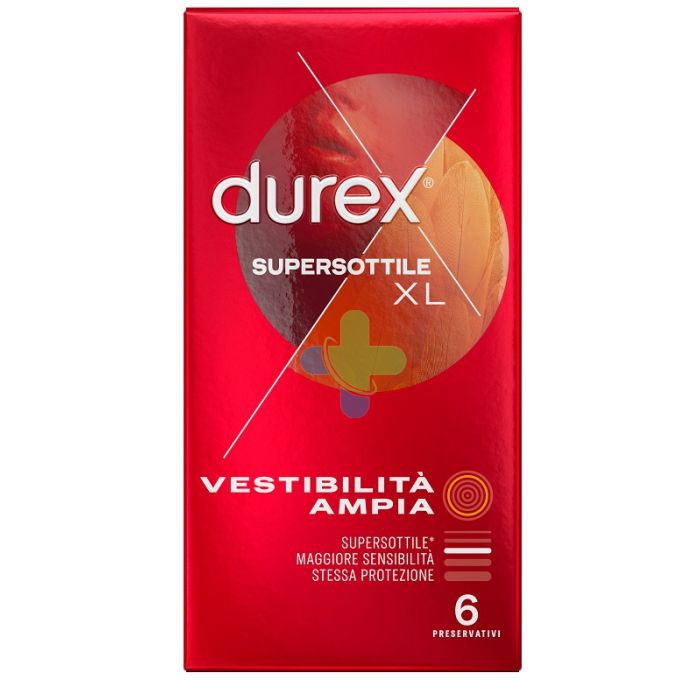 Reckitt Benckiser H.(it.) Durex Supersottile Xl 6pz
