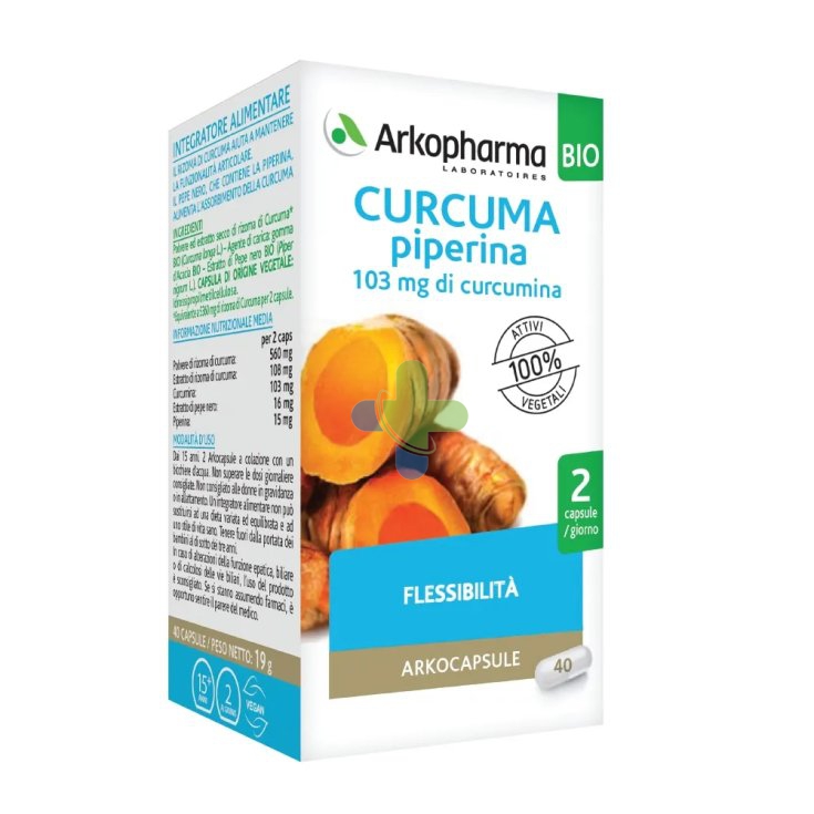 Arkofarm Arkocps Curcuma+piperina 40cps